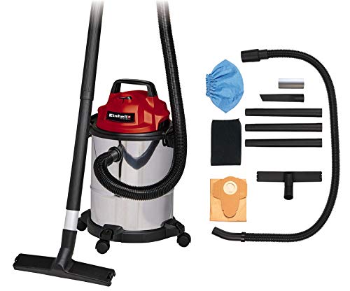 Einhell TC-VC 1815 S Aspiradora en seco y húmedo, Rojo