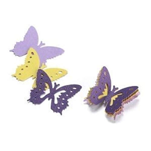 EK Tools Troqueles Mariposa, Plástico y Metal, Gris, 6x9x5.5 cm