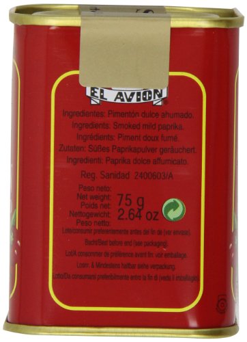 El Avion Pimenton Dulce Ahumado - Smoked Mild Paprika 75g