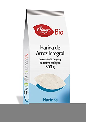 EL GRANERO HARINA DE ARROZ INTEGRAL BIO, 500 g