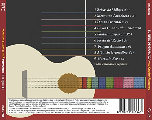 El Niño de Granada y su Cuadro Flamenco