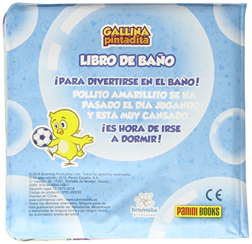 El Pollito Amarillito Se Va A Dormir (Libro Baño)