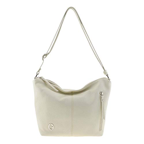 El Potro Bolso estilo gondola piel grabada Talla: U Color: HIELO