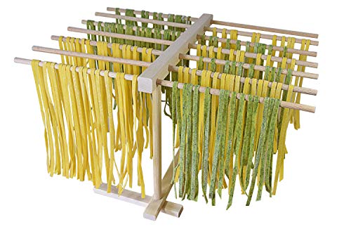 ELETTRO CENTER Art.a391 Stendi secador Pasta, Madera, Beige