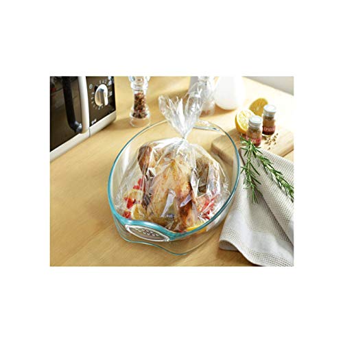 Elicuisine 10003. Juego para Horno y microondas de Bolsas de plástico (25 Bolsas de 25 x 40 cm, 25 Bolsas de 34 x 43 cm)