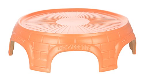 Emerio Po de 115848 Pizza Salva Original, Pizza Horno para 6 personas con handg. Campana de barro terracota, Negro