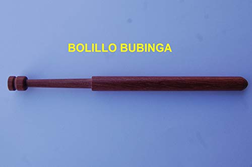 ENCAJE 150 BOLILLOS BUBINGA DE 10 CM DELGADOS PUNTA REDONDA