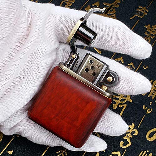 Encendedores Palisandro Vintage Encendedor De Gasolina Queroseno para Encendedor De Gas Ruedas De Molienda Encendedor De Fuego