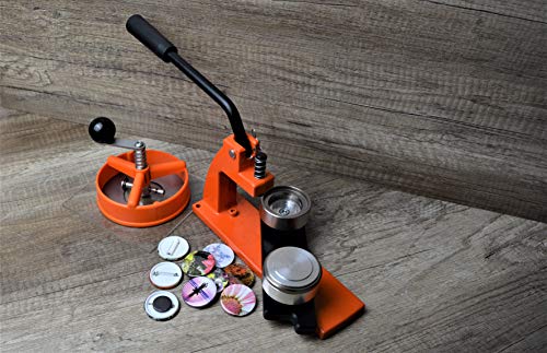 Enterprise Products - Micro - Máquina de chapas - Con 100 piezas y cortador circular - Troquel intercambiable de 38mm