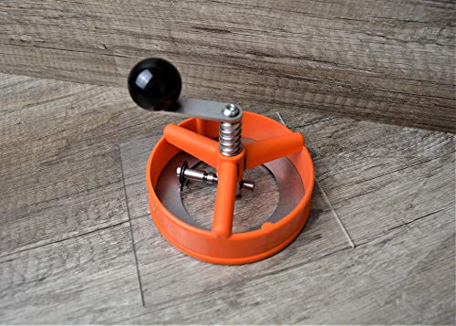 Enterprise Products - Micro - Máquina de chapas - Con 100 piezas y cortador circular - Troquel intercambiable de 58mm