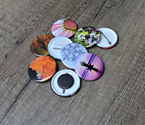 Enterprise Products - Micro - Máquina de chapas - Con 500 piezas y cortador circular - Troquel intercambiable de 38mm