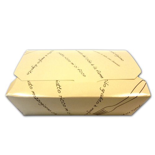 Envases alimentarios Proverbi Artículos para Fast-Food, papel blanco cocido PE