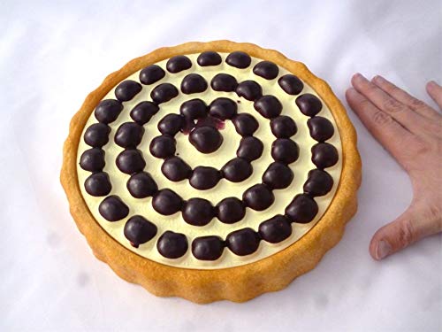 ERRO Cerezo para Tartas Falsa de plástico – Pastelería imitación como requsite, Alimentos Falsa para Decorar, artículo, hohlattr Appe, Food Dummy