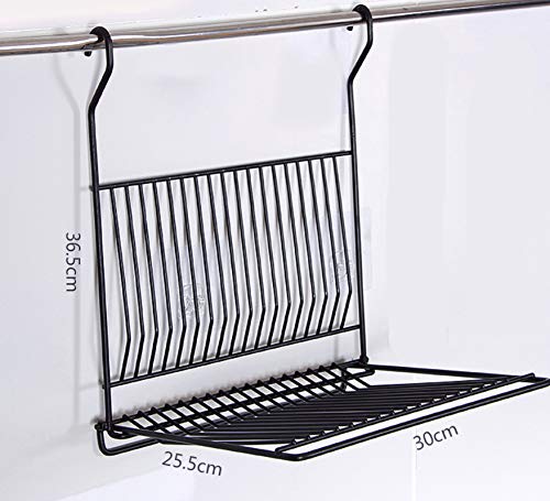 Escurreplatos Estante De Almacenamiento De Cocina Plato De Drenaje Estante Para Platos Con Hebilla Colgante Colgante De Pared Vajilla Plegable Almacenamiento A Prueba De Herrumbre Fácil De Secar