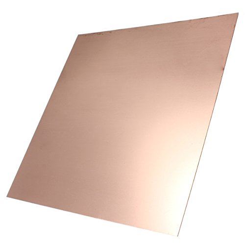 EsportsMJJ 0.8M * 100 mm * 100 mm Puro Cobre CU Chapa De Metal Placa