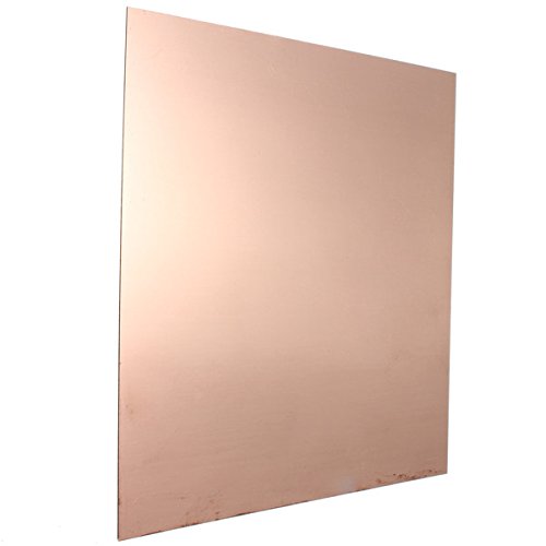 EsportsMJJ 0.8M * 100 mm * 100 mm Puro Cobre CU Chapa De Metal Placa
