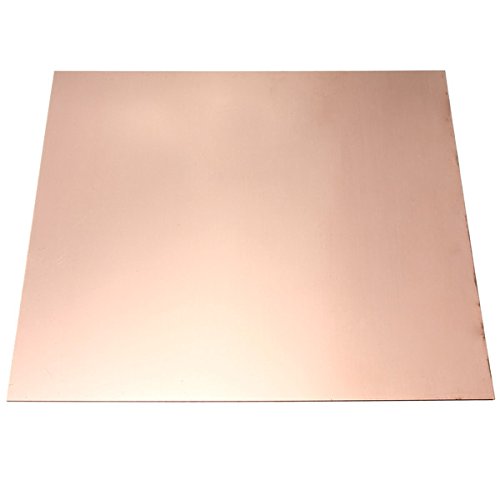 EsportsMJJ 0.8M * 100 mm * 100 mm Puro Cobre CU Chapa De Metal Placa