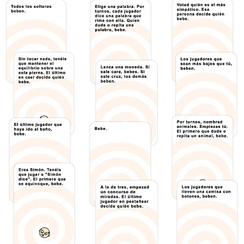 Estas Cartas Te Pondrán Pedo - Un Divertido Juego para Beber en Fiestas