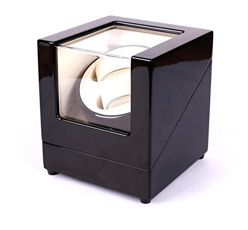 Estuche para Guardar Joyas Coctelera Eléctrica Al Horno del Reloj De La Caja del Motor De Bobinado Automático De La Pintura, Joyero del Reloj