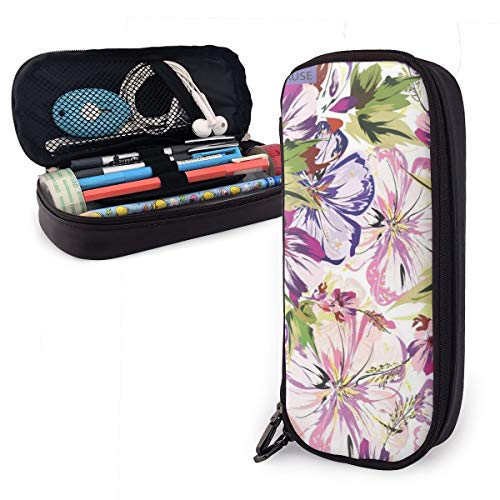 Estuche para lápices de flores para el día de la madre, para niños y niñas, para estudiantes universitarios, suministros escolares y oficina