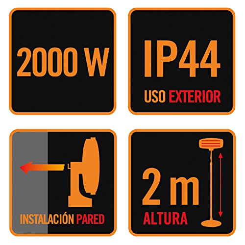 ESTUFA ELECTRICA EXTERIOR HABITEX