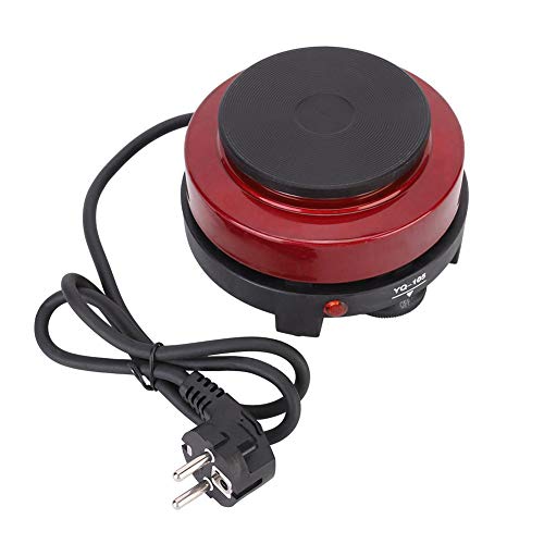 Estufas portátiles multifuncionales, mini placa de cocina eléctrica portátil para el hogar 500W para caldo de sopa