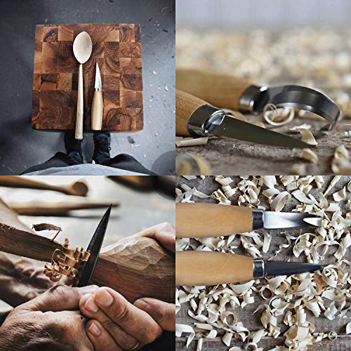 ETEPON Cuchillo para Madera 2 Piezas ET013