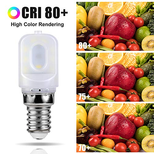 Eterbiz Bombilla LED E14, 4W Blanco Frío, 50W Incandescente Bombillas Equivalentes, 385Lm, Pequeño Tornillo de Edison Bombillas LED, No regulable - 6 unidades