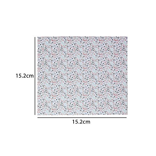 Eternitry 24 Piezas Scrapbook Background Paper Single-Sided Cartoon Fox Imprime Álbum de Fotos Origami Papeles DIY Niños Adultos Scrapbooking Craft Card 6"x 6" Pulgadas