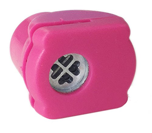 Exerz Perforadores para Arte y Manualidades 14 Piezas hágalo Usted Mismo – Viene con Estuche de Almacenamiento (Rosa, 14 Piezas)