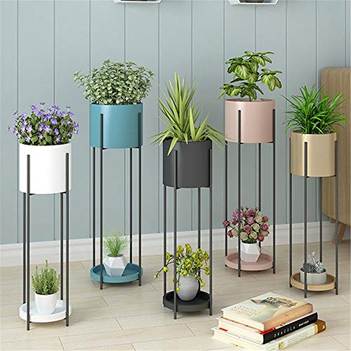 Expositor de flores de plantas Flor Cama De Metal Decoración Stand Puesto De Flores Suculento De La Maceta Del Soporte For Interiores Y Exteriores Decoración Del Hogar Estantería Balcón Decoración
