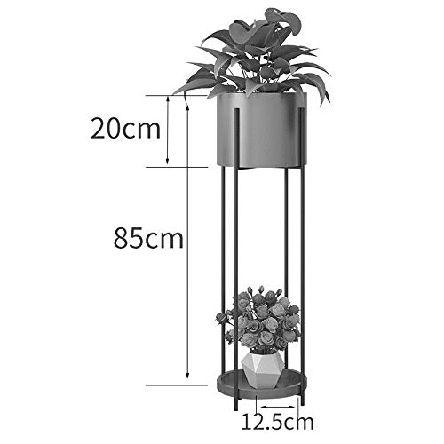 Expositor de flores de plantas Flor Cama De Metal Decoración Stand Puesto De Flores Suculento De La Maceta Del Soporte For Interiores Y Exteriores Decoración Del Hogar Estantería Balcón Decoración