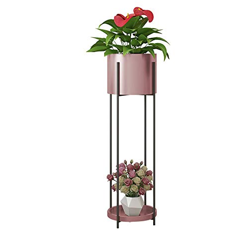 Expositor de flores de plantas Flor Cama De Metal Decoración Stand Puesto De Flores Suculento De La Maceta Del Soporte For Interiores Y Exteriores Decoración Del Hogar Estantería Balcón Decoración