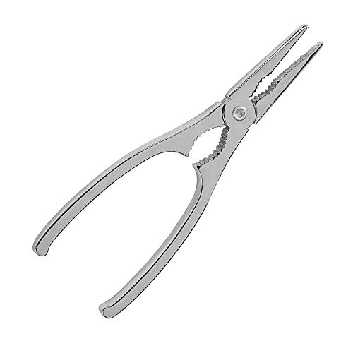 Fackelmann 43758 Tenacilla Marisco 17x4,5cm, Acero Inoxidable