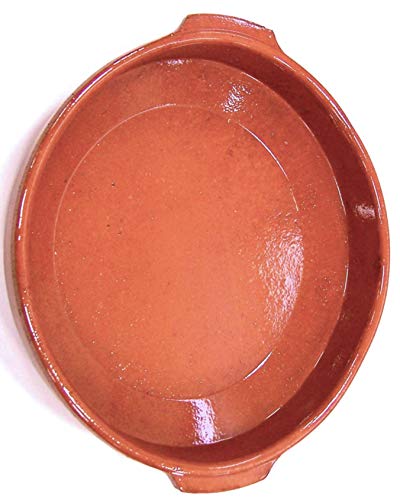 Fackelmann Cazuela Clásica, Barro, Caramelo, Ø32cm