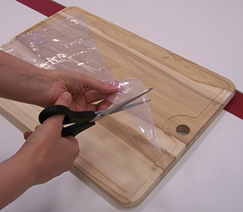 Fackelmann Kit Croquetas 10 mangas de desechables y 1 boquilla acero inox. Transparente e inox. 55x33cm.10ud.
