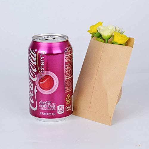 FANDE Sobres Kraft autoadhesivos, Bolsas Papel Kraft,Bolsitas Bolsas Papel Kraft Pequeñas Estraza Marrón para Semillas Híbridas de Maíz Saco de Granja Caramelos Regalos Moneda, jardín y oficina.