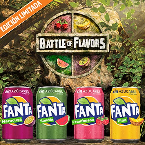 Fanta Sin Azúcar Frambuesa 330 ml