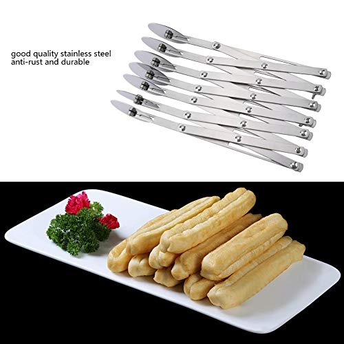 Fditt Herramienta Plegable de la Panadería de la Cocina de Los Pasteles de la Rueda del Cortador del Rodillo de la Pizza del Acero Inoxidable