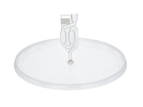 Fermentador con asa 15L + Tapa + Grifo de plástico - Cubo de plástico para fermentación | Fermentador | Depósito de fermentación | Contenedor de plástico