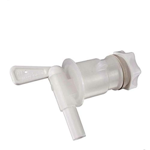 Fermentador con asa 15L + Tapa + Grifo de plástico - Cubo de plástico para fermentación | Fermentador | Depósito de fermentación | Contenedor de plástico