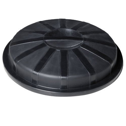 FIEL KANGURO 10010100 Cubo Obra Plastico Italiano 10 Litros, Negro, 10 l