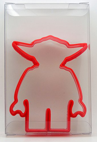Figurita molde para galletas de Yoda, para galletas, de postre, cortador de fondant