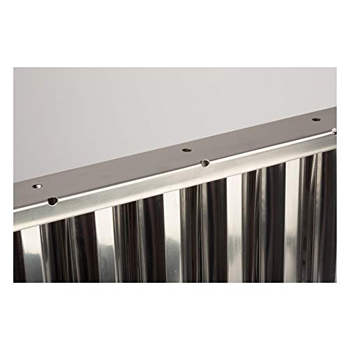 Filtro Campana Extractora-Filtro de Lamas Inox 430, 490x490x48mm