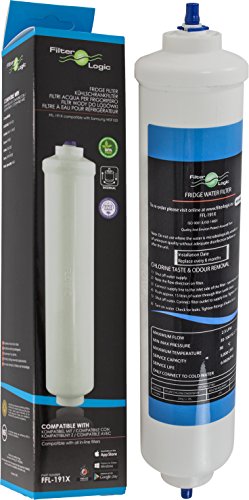 Filtro de agua externo universal para frigoríficos americano Samsung / LG / Haier / Whirlpool / Bosch / Siemens / Daewoo