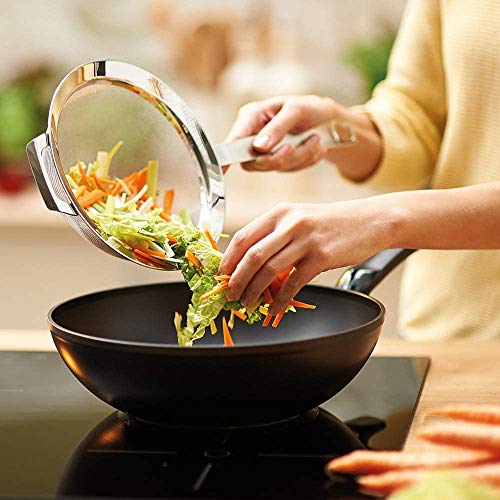 Fissler Special Asia Sartén Wok Antiadherente, 28 cm, para Todo Tipo de cocinas, Aluminio