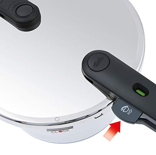 Fissler Vitaquick Olla a presión, 22 cm, Para todo tipo de cocinas, 4.5 litros, Acero Inoxidable