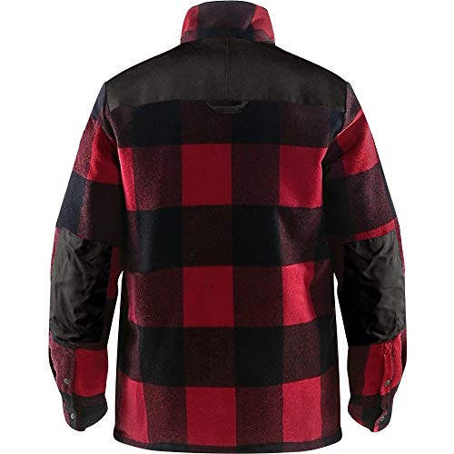 Fjallraven Canada - Chaqueta acolchada de lana para hombre -  Rojo -  Large