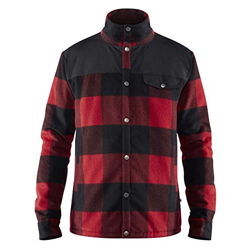 Fjallraven Canada - Chaqueta acolchada de lana para hombre -  Rojo -  Large