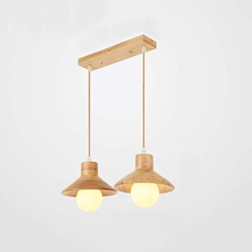 FKB@ED Lámpara de Techo Estilo Europeo Sombrilla de Madera Maciza Sombra Lámpara de Araña Sombra de Moda Personalizada Bar Bar Sala de Estar Sala de Estar dsfgtryrert/B